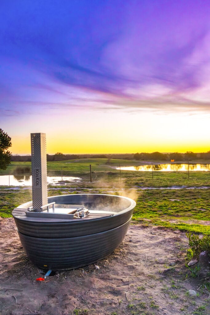 Hottub at Rooikat Safari Collection